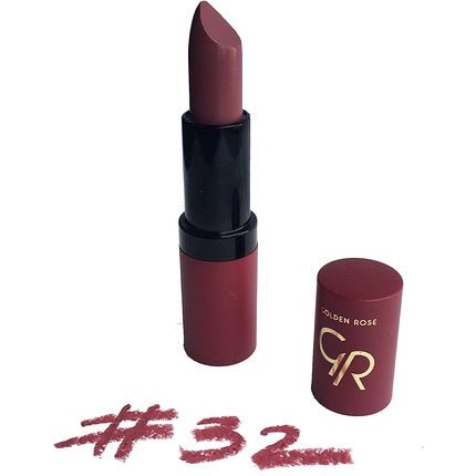 Golden Rose Velvet Matte Lipstick Color 32 - Maison des fragrances