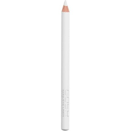 GOSH 2 in 1 Kohl Eyeliner and Kajal Makeup Pencil with Vitamin E - White - Maison des fragrances