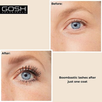 GOSH Boombastic Crazy Mascara for Extreme Volume and Long Eyelashes 001 Black - Maison des fragrances