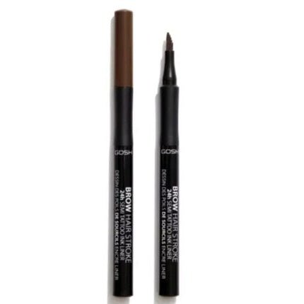 Gosh Brown Hair Stroke Precision Brow Styling Pen 002 Grey Brown - Maison des fragrances