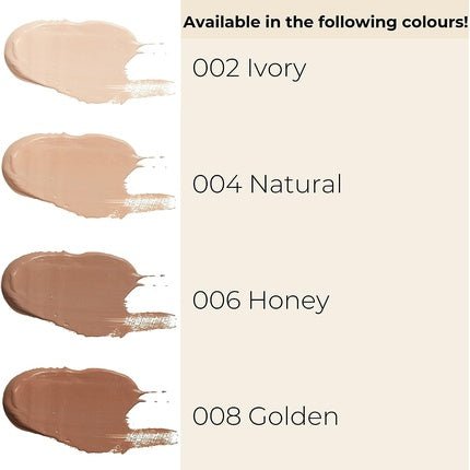 Gosh Dextreme Foundation Full Coverage Concealing Face Foundation 004 Natural 30ml - Maison des fragrances