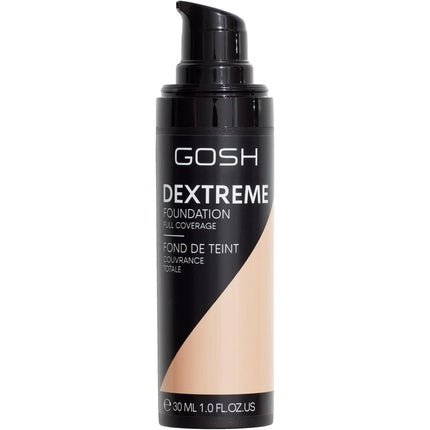 Gosh Dextreme Foundation Full Coverage Concealing Foundation 002 Ivory 30ml - Maison des fragrances