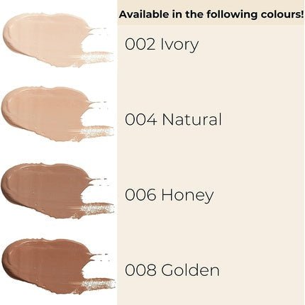 GOSH Dextreme Full Coverage Foundation 30ml - Vegan Face Makeup with High Coverage - 008 Golden - Maison des fragrances