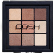 GOSH Eyedentity Vegan Eyeshadow Palette with 9 Perfectly Matched Colors in Matte and Metallic 004 Be Here - Maison des fragrances