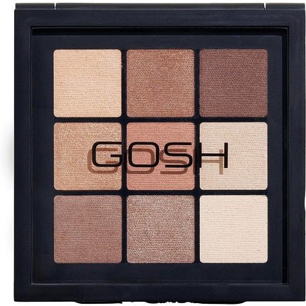 GOSH Eyedentity Vegan Eyeshadow Palette with 9 Perfectly Matched Colors in Matte and Metallic 004 Be Here - Maison des fragrances
