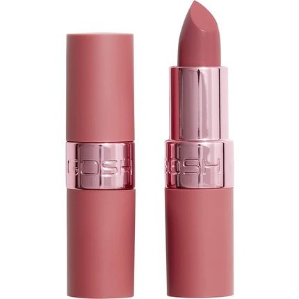 GOSH Luxury Rose Lipstick with Light Sheen Intense Nude Shades 002 Romance - Maison des fragrances