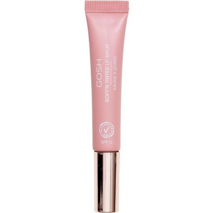 Gosh Tinted Lip Balm with Colour in Vintage Rose 04 Smooth Soft Lips and Care One Glossy Booster Lipstick Vegan Ingredients SPF 15 - Maison des fragrances