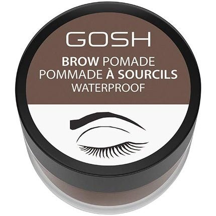 Gosh, Waterproof, Eyebrow Pomade, 001, Brown, 4 ml - Maison des fragrances