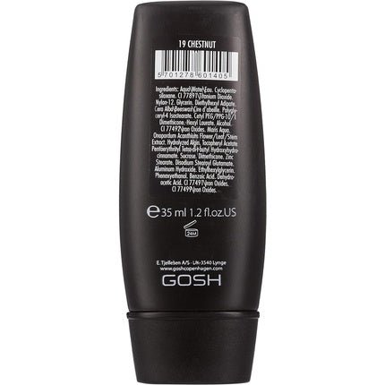Gosh X - Ceptional Wear Foundation Long Lasting Makeup 19 Chestnut 30ml - Maison des fragrances