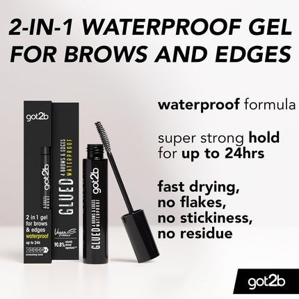 got2b glued for Brows & Edges Eyebrow Gel Vegan Waterproof Fast Drying 16ml - Maison des fragrances