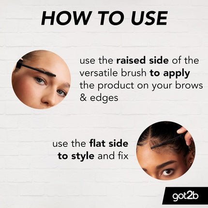 got2b glued for Brows & Edges Eyebrow Gel Vegan Waterproof Fast Drying 16ml - Maison des fragrances