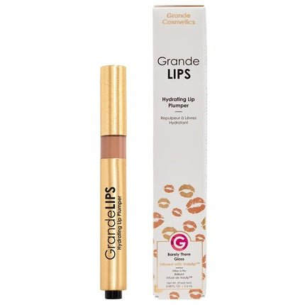 Grande Cosmetics GrandeLIPS Hydrating Lip Plumper Gloss Barely There - Maison des fragrances