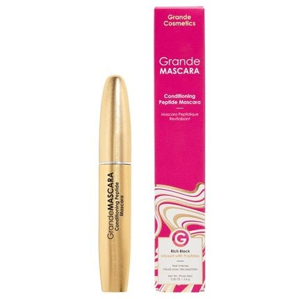 Grande Cosmetics GrandeMASCARA Conditioning Peptide Mascara Rich Black - Maison des fragrances