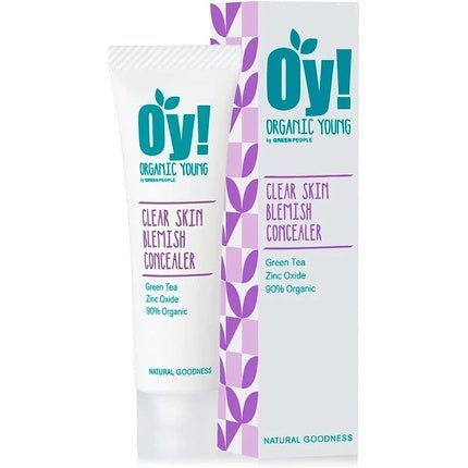 Green People Oy! Clear Skin Blemish Concealer 30ml Organic Young Spot Product for Teens and Tweens - Maison des fragrances