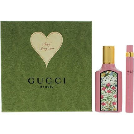 Gucci Flora Gorgeous Gardenia 2 Piece Gift Set: Eau De Parfum 50ml - Maison des fragrances