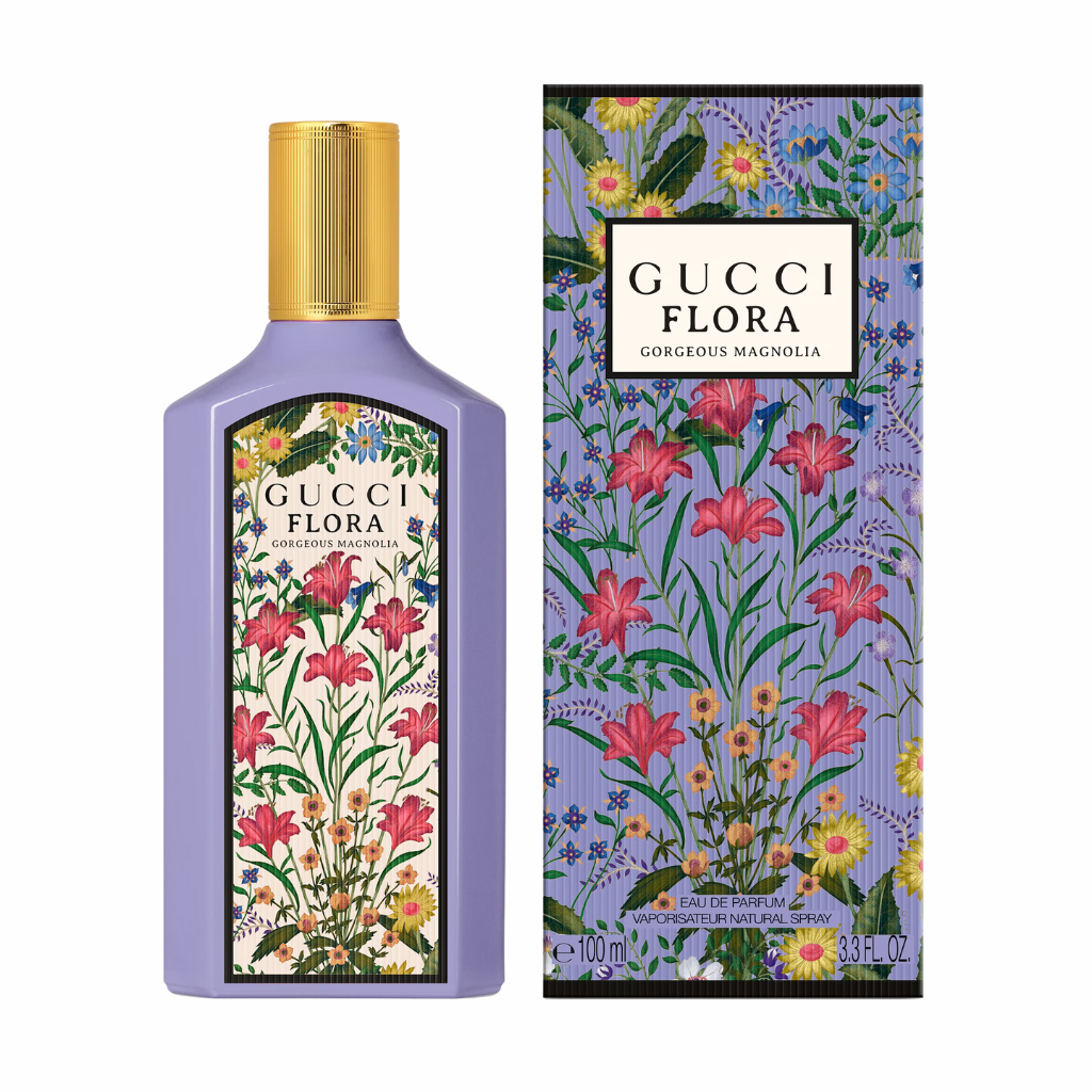 Gucci Flora Gorgeous Magnolia Eau de Parfum Spray 100ml 3.3oz Maison des fragrances