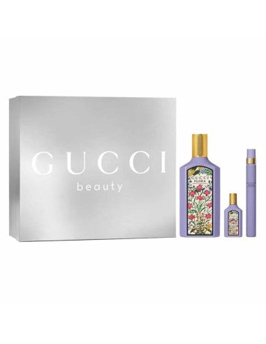Gucci Flora Gorgeous Magnolia EDP 100 ml + EDP MINI 10 ml + EDP MINI 5 ml (femme)