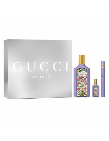 Gucci Flora Gorgeous Magnolia Set - , , And Coffret (Coffret) Mixte 100ml - Maison des fragrances