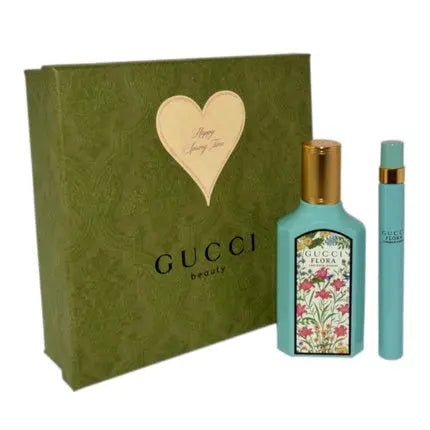 Gucci Flora Jasmine - Eau de Parfum Set - 50ml And 10ml Pen Spray - Maison des fragrances