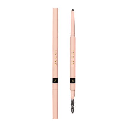 Gucci Stylo A Sourcils Waterproof Double - Ended Eyebrow Cream Pencil 06 Noir - Maison des fragrances