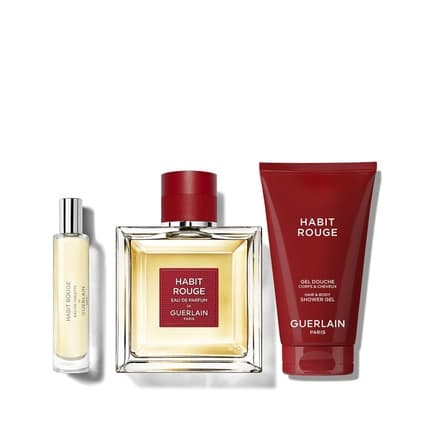 Guerlain Habit Rouge Travel Shower Gel Eau de Parfum 100ml Unisexe - Maison des fragrances