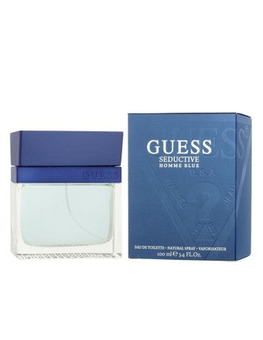 Guess Seductive Homme Blue Eau de Toilette 3.4 Oz 100 Ml