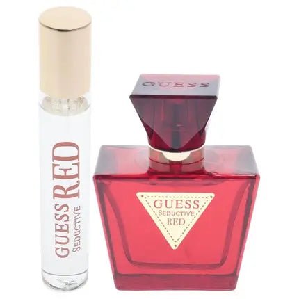 Guess Seductive Red For Women 2 Pc Gift Set 1.7oz Edt Spray 0.5oz Edt Spray - Maison des fragrances