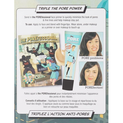 BENEFIT COSMETICS PASSPORT TO POREFORE TRAVEL SET FOR WOMEN 150G