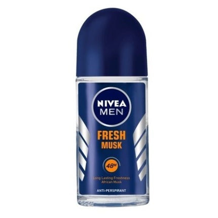 NIVEA Men Fresh Musk Deodorant Roll-on 50ml Nivea