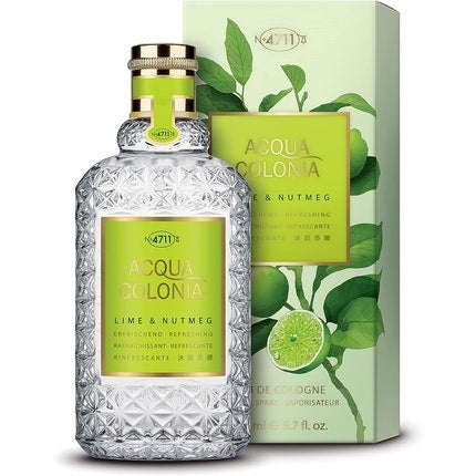 4711 Acqua Colonia Lime and Nutmeg Unisex Eau de Cologne Spray 170ml Acqua Colonia