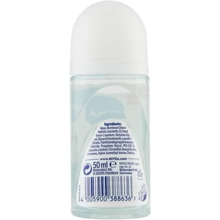 Nivea Black & White Invisible Original Rollon 72h Déodorant (Déo) Mixte 50ml