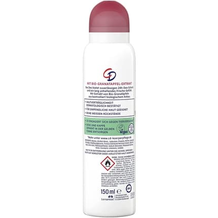 Cd BIO Pomegranate Deodorant Déodorant (Déo) Mixte 150ml