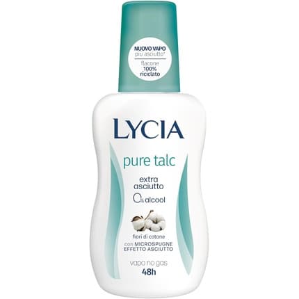 Lycia Deodorant Pure Talc Extra Dry Déodorant (Déo) Mixte 75ml