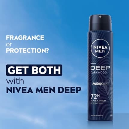 Nivea Men Deep Anti-Perspirant Deodrant Spray 250ml
