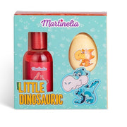 MARTINELIA Kids Bath Set Small Dino Dinosaur Bath Set for Boys Playful Shower Gel and Bath Bomb - Non-Toxic