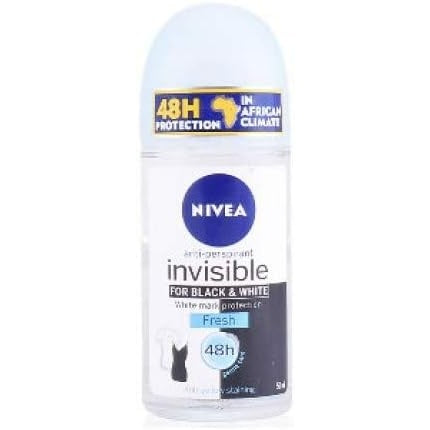 Nivea Invisible for Black & White Original Roll-on Deodorant for Women 50ml Nivea