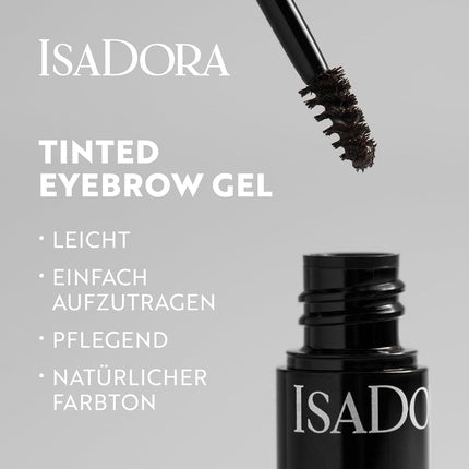 Isadora Eyebrow Gel with Precision Brush Easy Fix