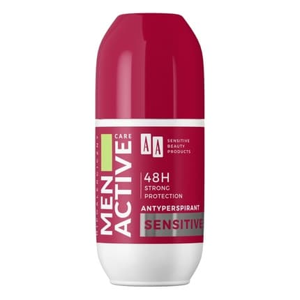 Aa Cosmetics Aa Active Care Antiperspirant Roll-On Sensitive Déodorant (Déo) Homme 50ml