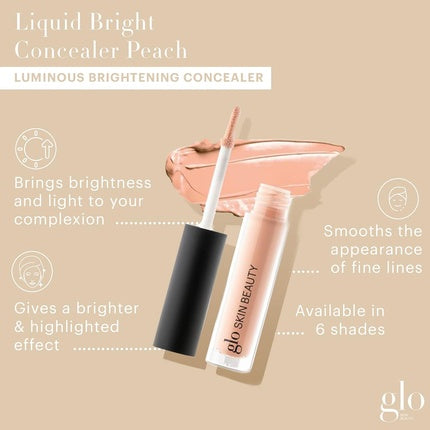 Glo Skin Beauty Luminous Brightening Concealer Makeup Peach