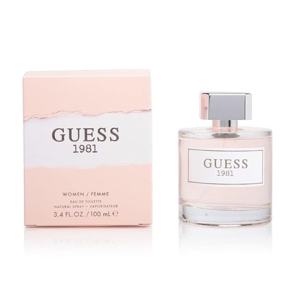 Guess 1981 Eau De Toilette Perfume Spray for Women 3.4 Fl Oz Guess