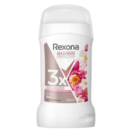 Rexona Maximum Protection Deodrant Stick Bright Bouquet AntiSperspiring With 96 Hours Sweat and Body Odor Protection 50ml Bright Bouquet