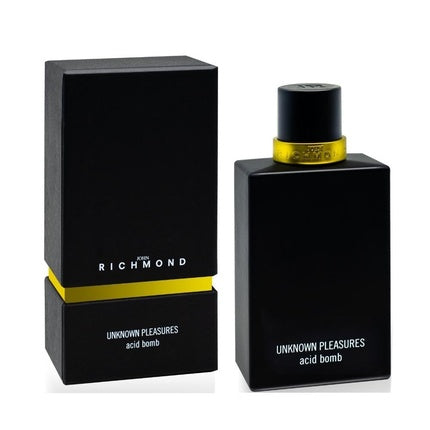 John Richmond Unknown Pleasures Acid Bomb Eau de Parfum Unisex Passionate Mysterious Intense Strong Premium Scent 100ml Bottle John Richmond