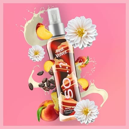 So… So...? 's Red Velvet Body Mist Fragrance Eau de Toilette (EDT) Femme 100ml