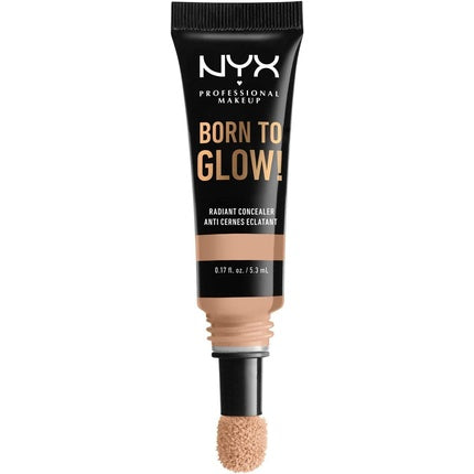 NYX Professional Makeup Born to Glow Radiant Concealer Iridescent Finish Vegan Formula Natural 07
