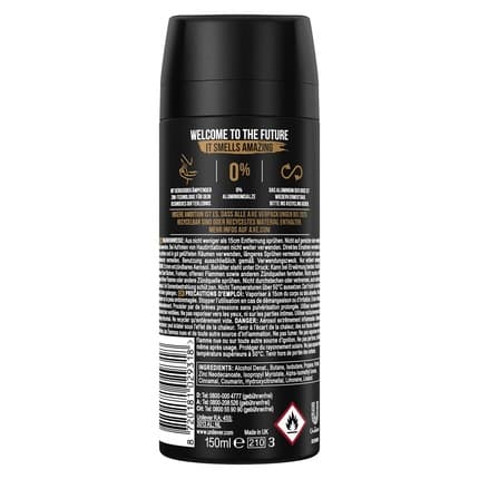 Axe Leather & Cookies Body Deodorant Déodorant (Déo) Mixte 150ml