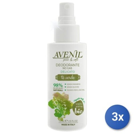 Avenil Deodorant Spray Tea Green 75ml Avenil