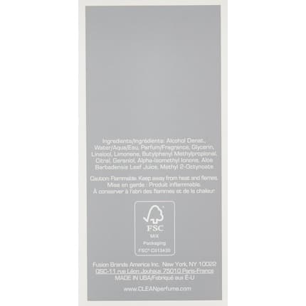 Clean Classic for Men Eau De Toilette Spray 60ml