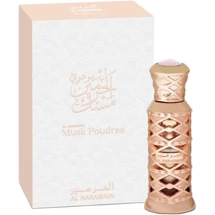 Al Haramain Musk Poudree Perfume Oil Unisex Parfum (Parfum) Mixte 12ml