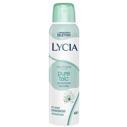 Lycia Pure Talc Dry Protection Deodorant 48H Déodorant (Déo) Mixte 150ml