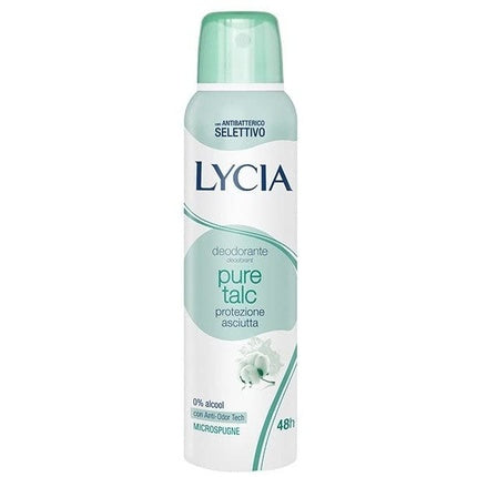 Lycia Pure Talc Dry Protection Deodorant Spray 48H 150ml Lycia